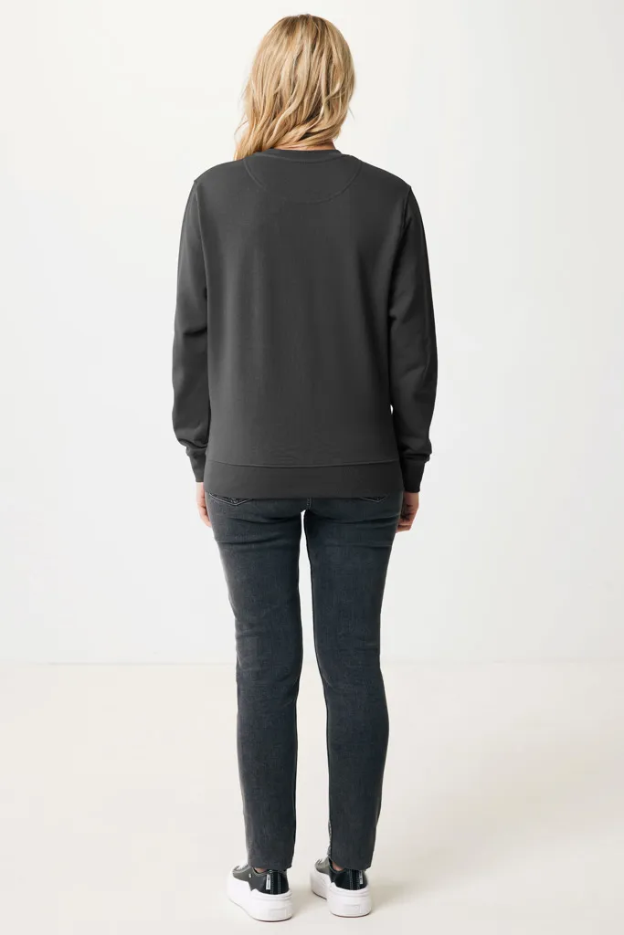 IQONIQ Etosha Lightweight Sweater aus recycelter Baumwolle, anthrazit – Bild 5