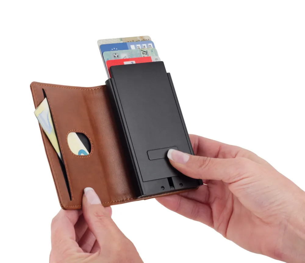 2-in-1 Wallet SHERLOCK HOME braun, braun – Bild 5