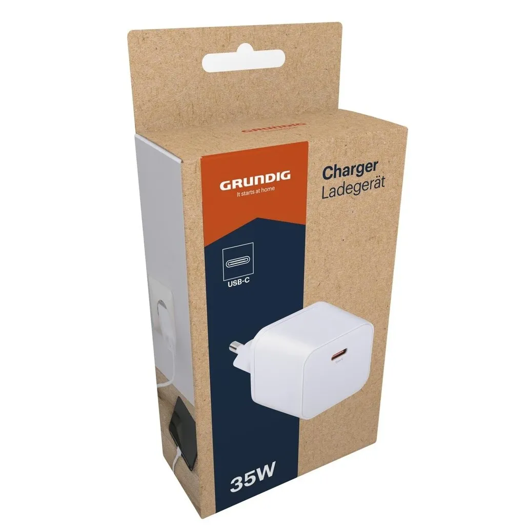 GRUNDIG USB-C-Ladegerät GaN 45W, Weiß – Bild 2