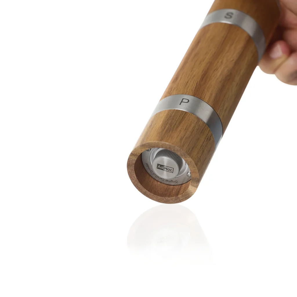 AdHoc Duomill Doppelmühle für Pfeffer und Salz, braun – Bild 5