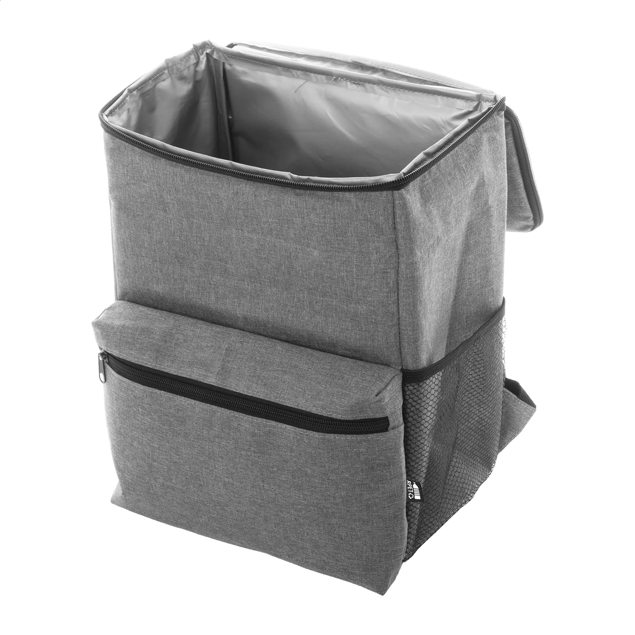 RPET-Kühlrucksack Frezen, grau – Bild 6