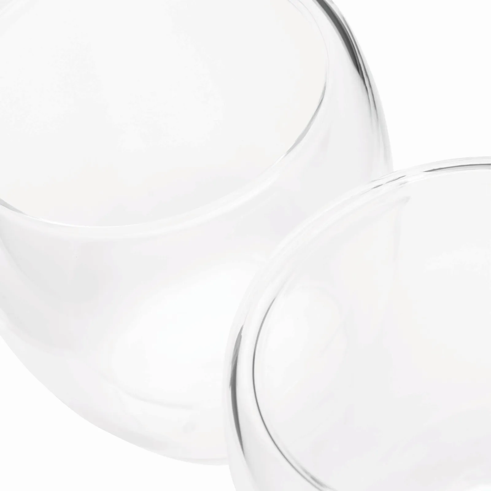 DRINK LINE M - Gläser-Set, doppelwandig: 2er-Set transparent, transparent – Bild 4