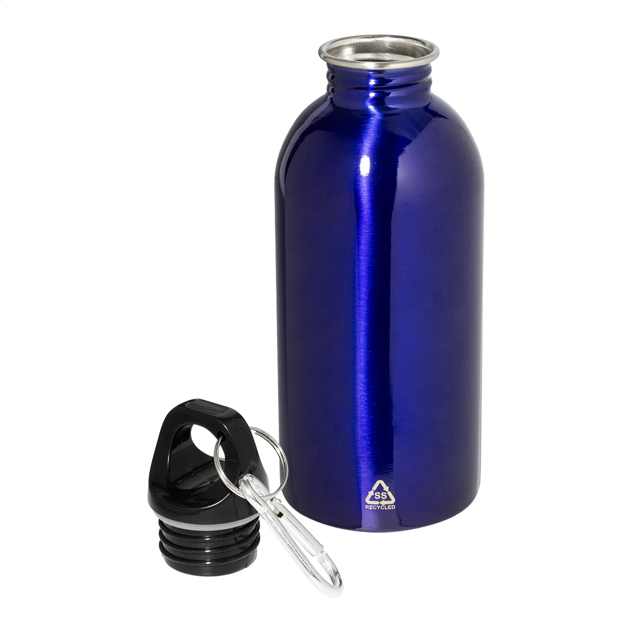 Flasche Ressuto aus recyceltem Edelstahl, blau – Bild 2