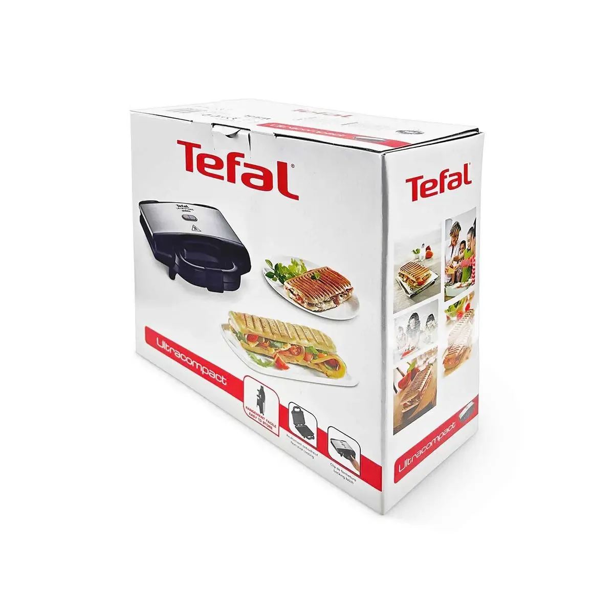 Tefal Ultra Compact Kontaktgrill, Silber – Bild 6