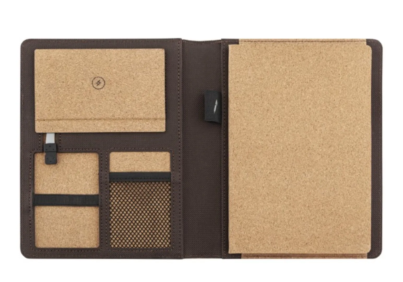 "TechportefolioKorkA5", braun – Bild 3