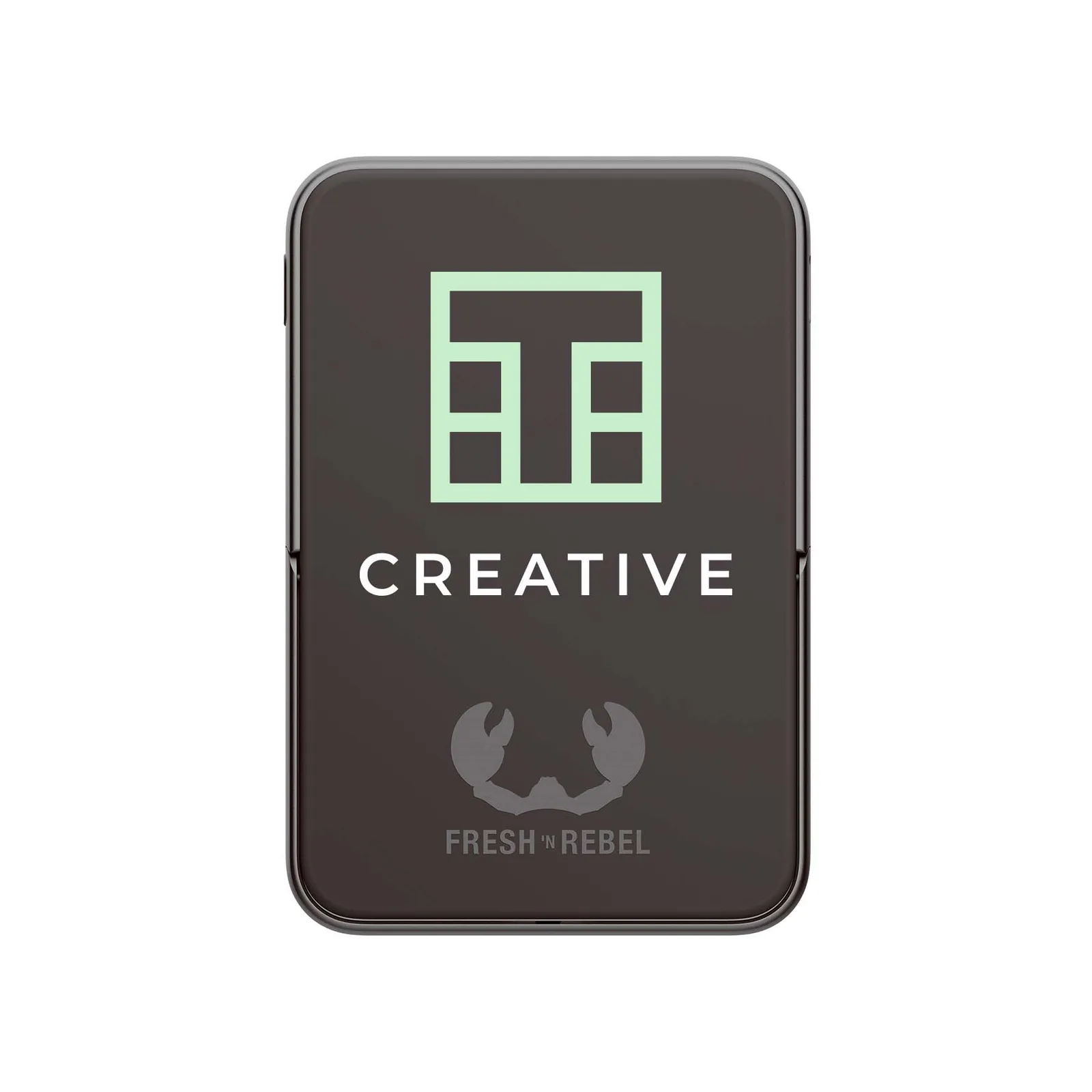 Fresh 'n Rebel Magnetische kabellose Powerbank 5000 mAh, Sturmgrau – Bild 8