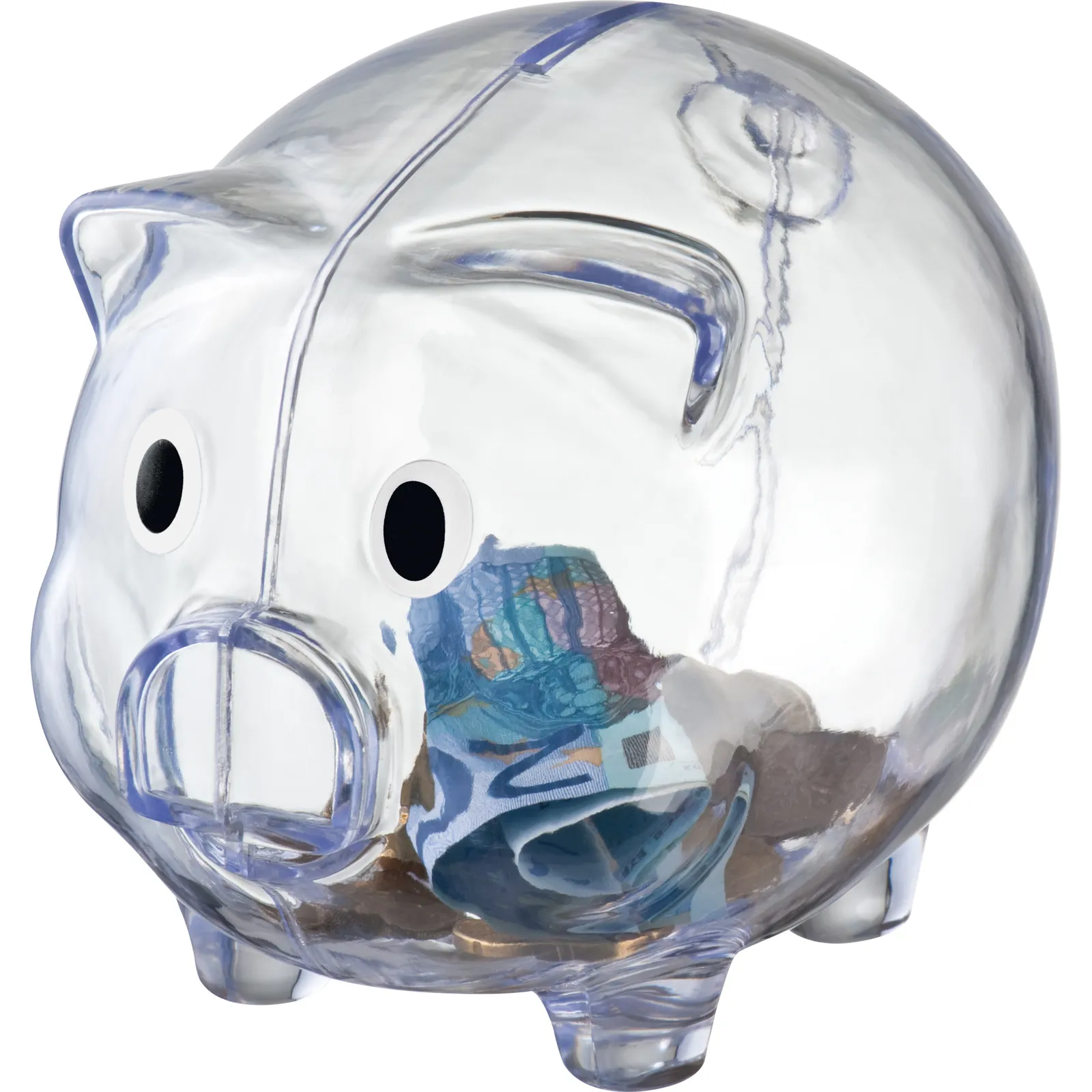 Sparschwein Leicester, transparent – Bild 2