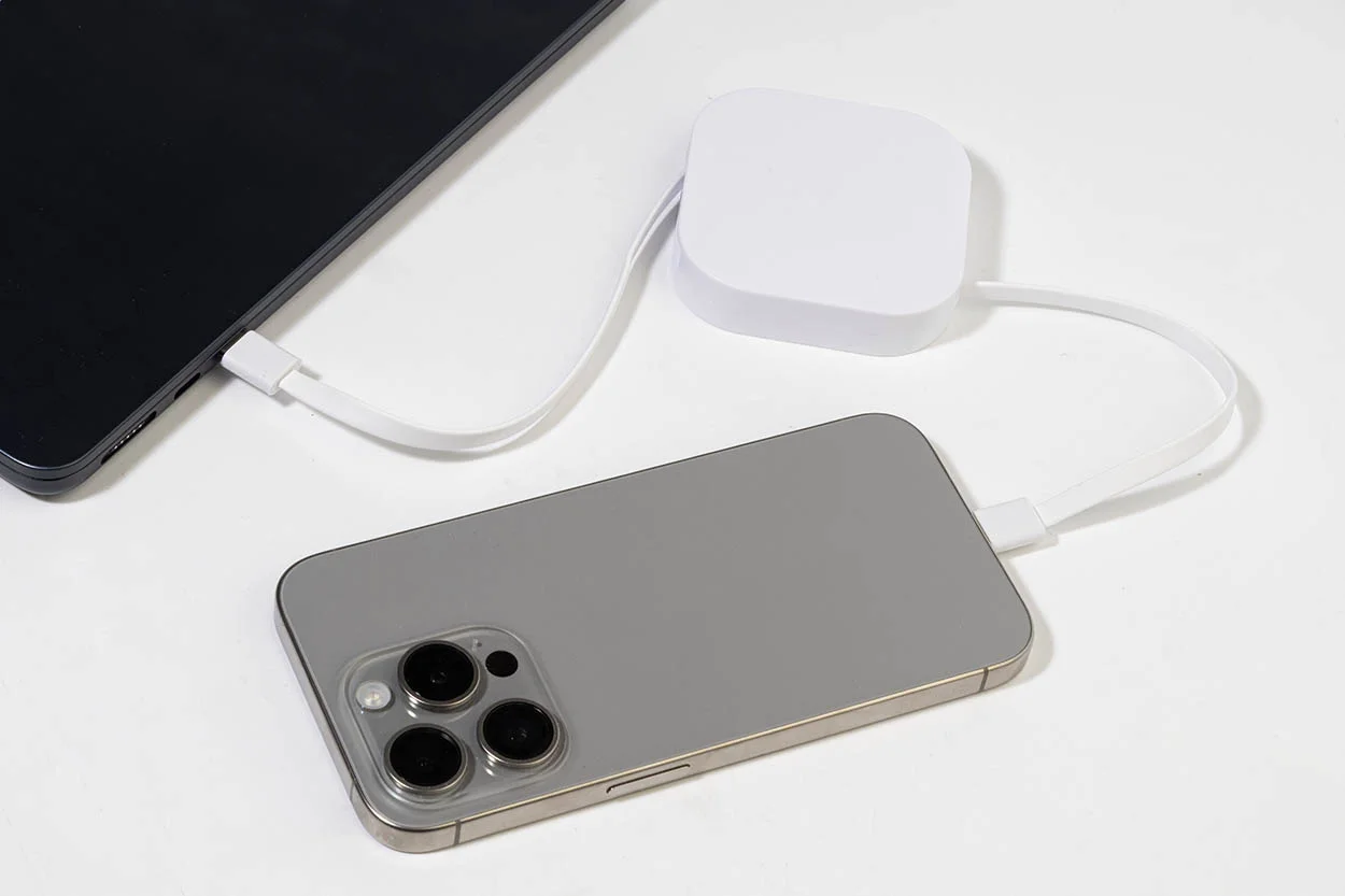 60W USB-C-Kabel aus RABS Hobsle, weiß – Bild 5