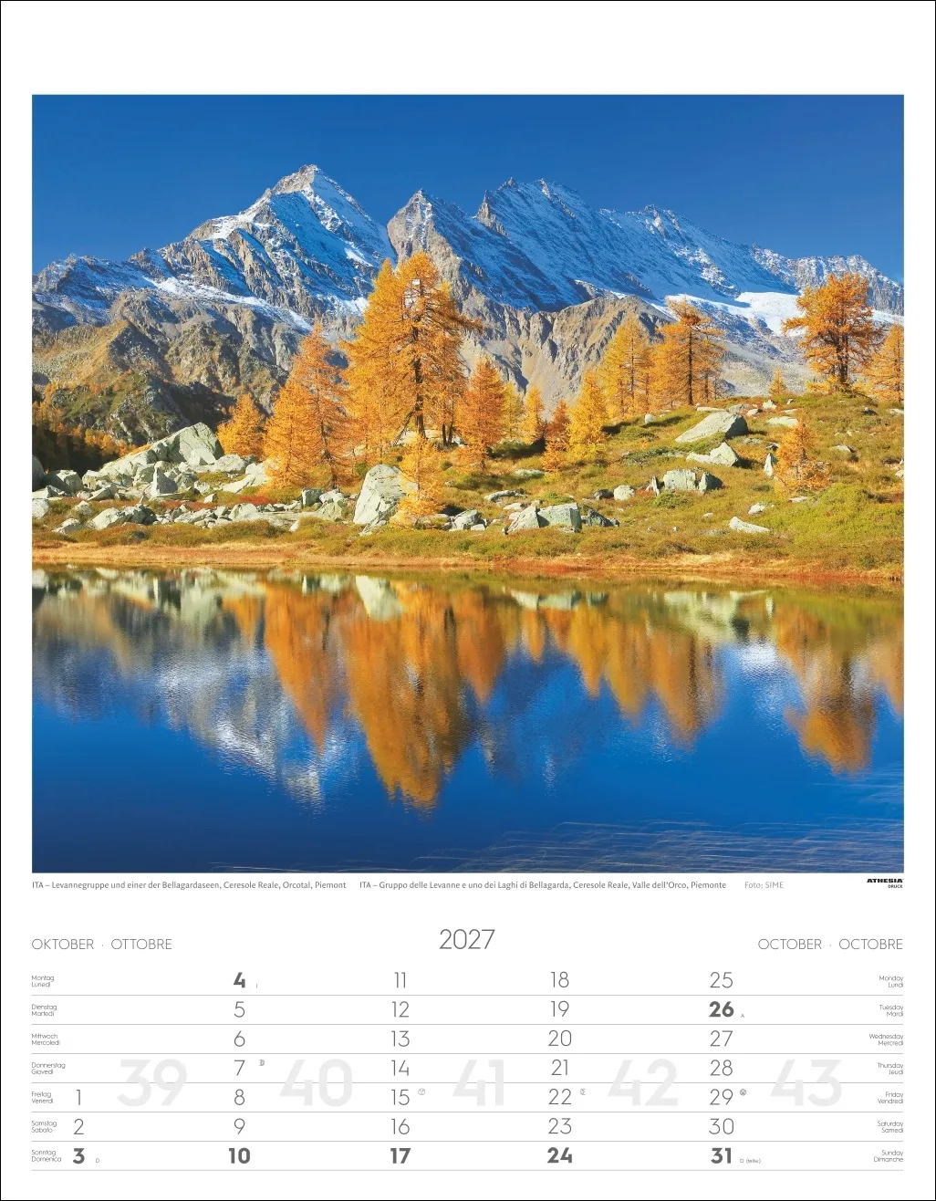 Alpen Wandkalender 2027 – Bild 11