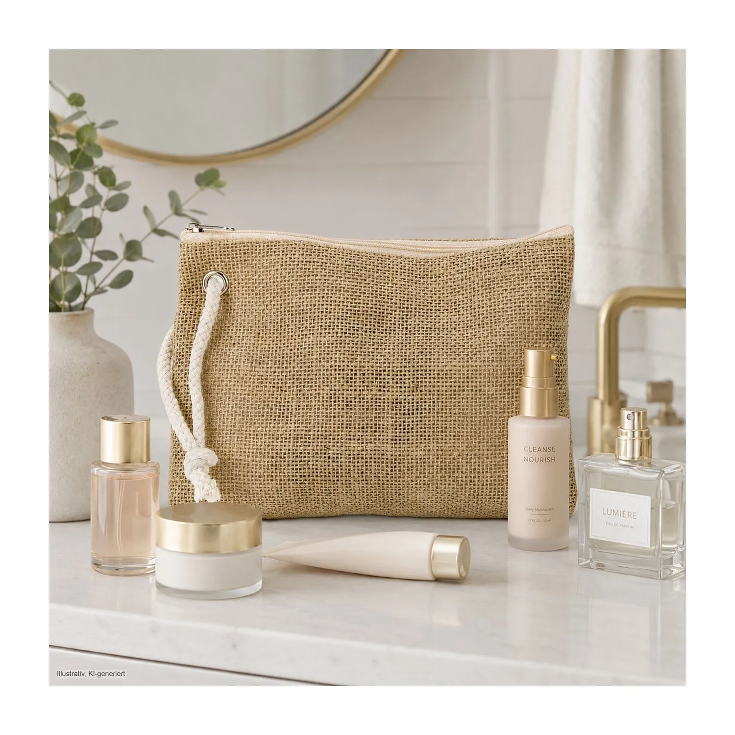 Wellness-Geschenkset: Natura, braun – Bild 6