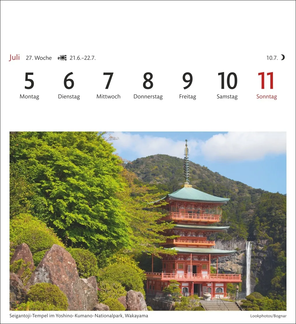 Japan Sehnsuchtskalender 2027 – Bild 9