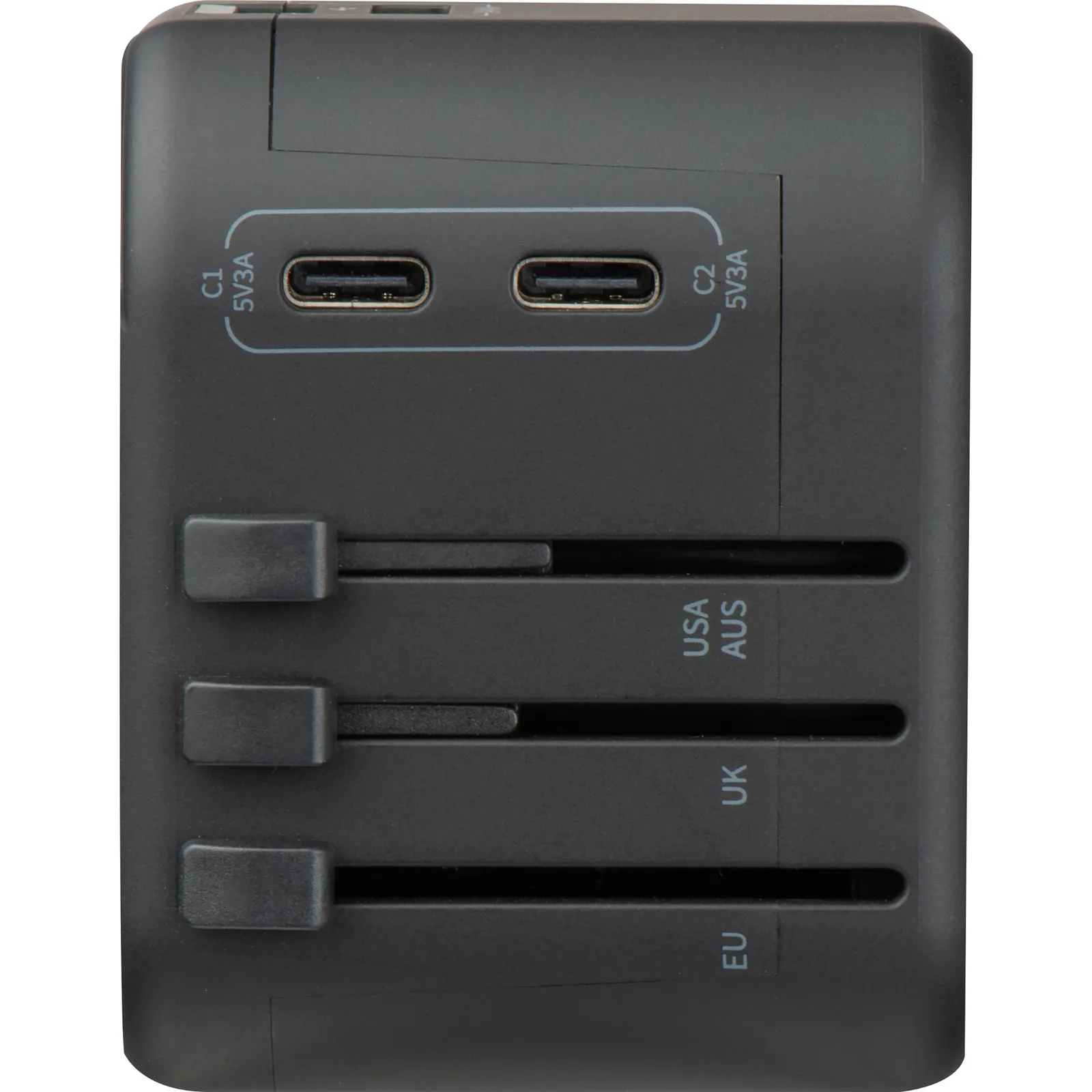 Reiseadapter Maracena, schwarz – Bild 10
