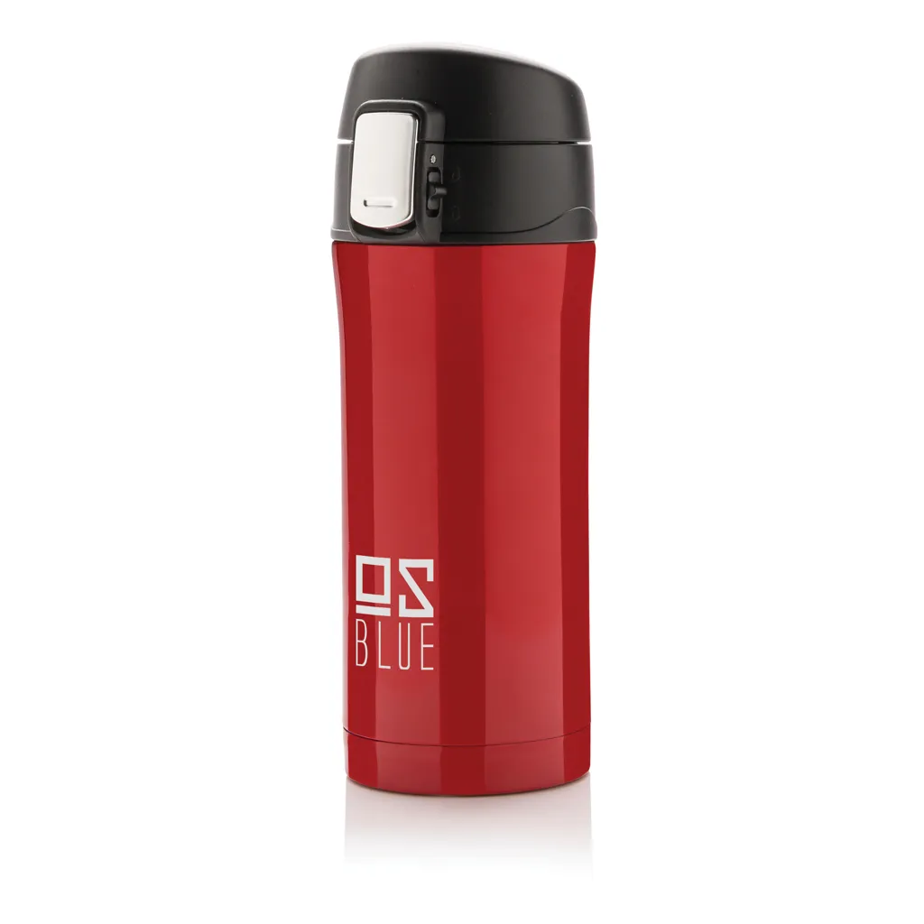 Easy-Lock Vakuum-Becher aus RCS recyceltem Stainless-Steel, rot – Bild 7