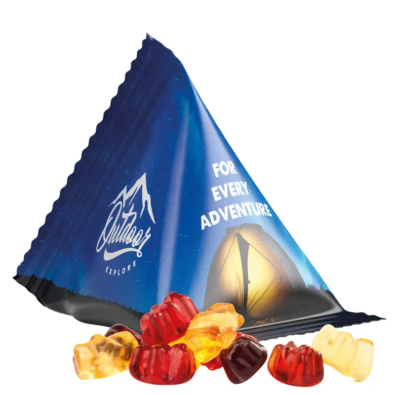 Tetraeder 15 g Trolli 30 % Fruchtsaft Bärchen