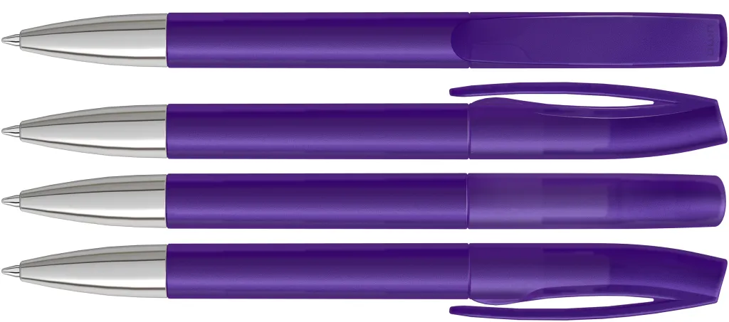 CORAL frozen SI Drehkugelschreiber violett, violett – Bild 2