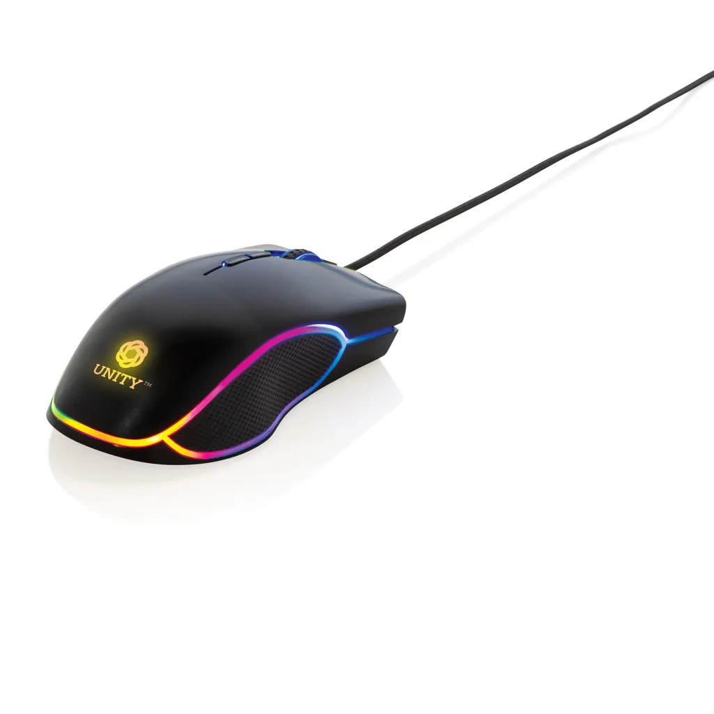 RGB Gaming Maus, schwarz – Bild 13