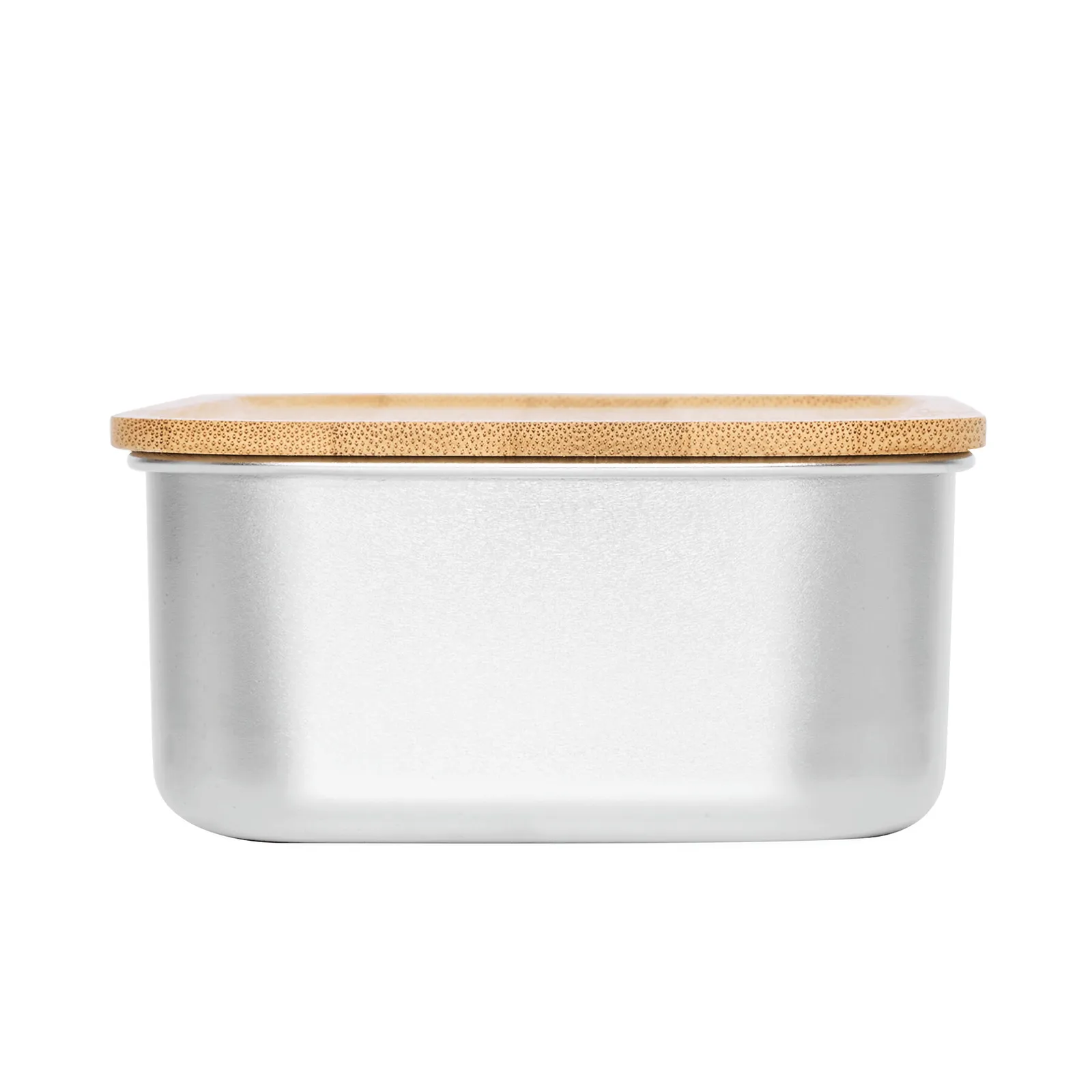 MECOZI TASTE - Lunchbox braun, silber, braun, silber – Bild 4