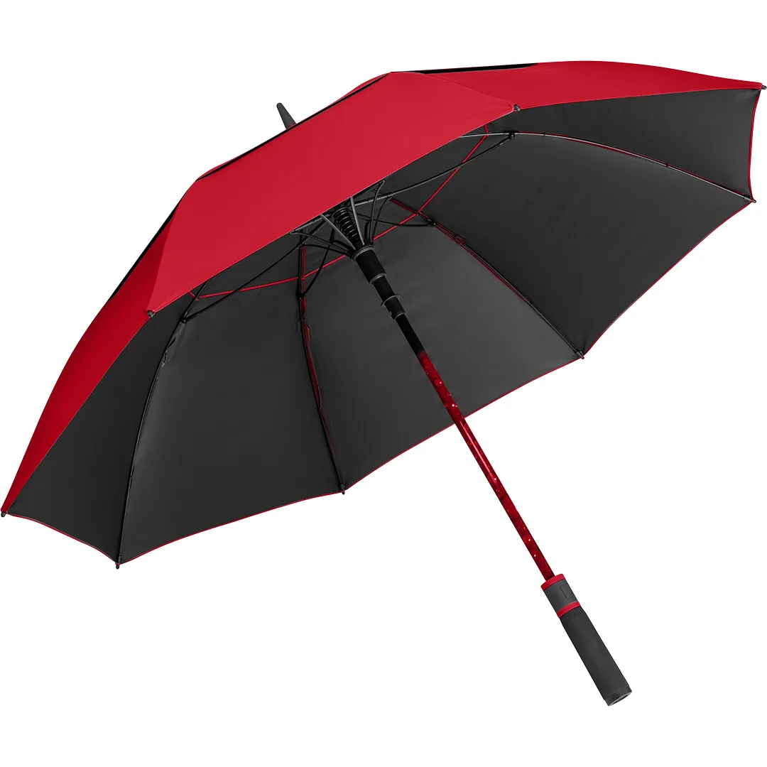 AC-Golf-/Gästeschirm FARE® Doubleface XL Vent, rot/schwarz wS – Bild 8