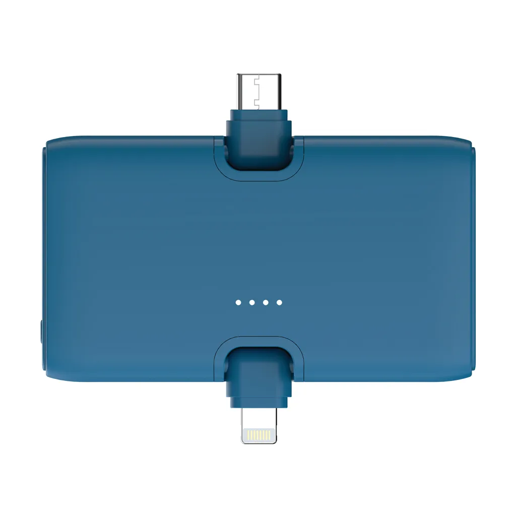 Urban Vitamin Los Angeles 20W Powerbank aus RCS rec. Plastik, blau – Bild 10