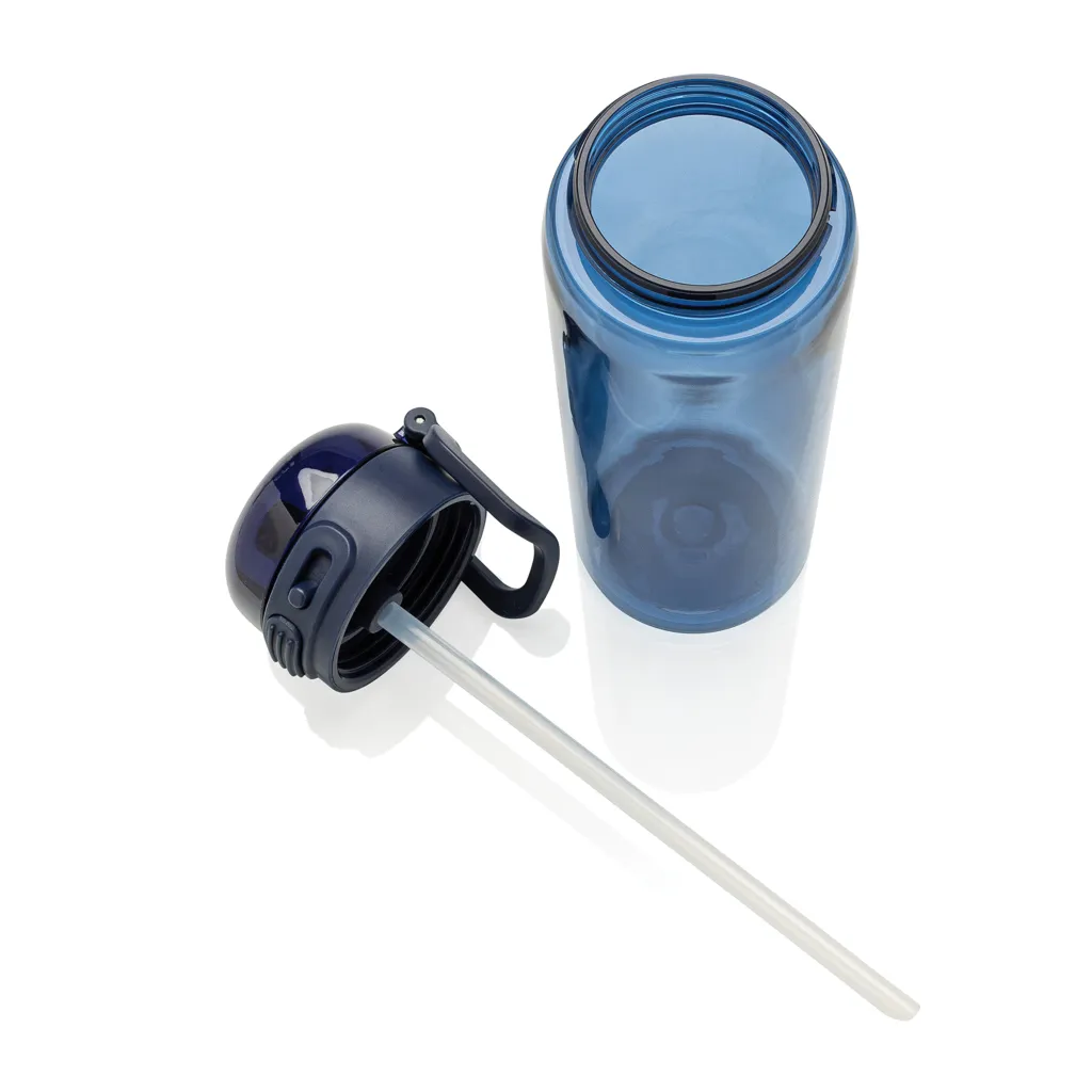Sip'nLock RCS rPET auslaufsichere Sport-Trinkflasche 800ml, navy blau – Bild 5