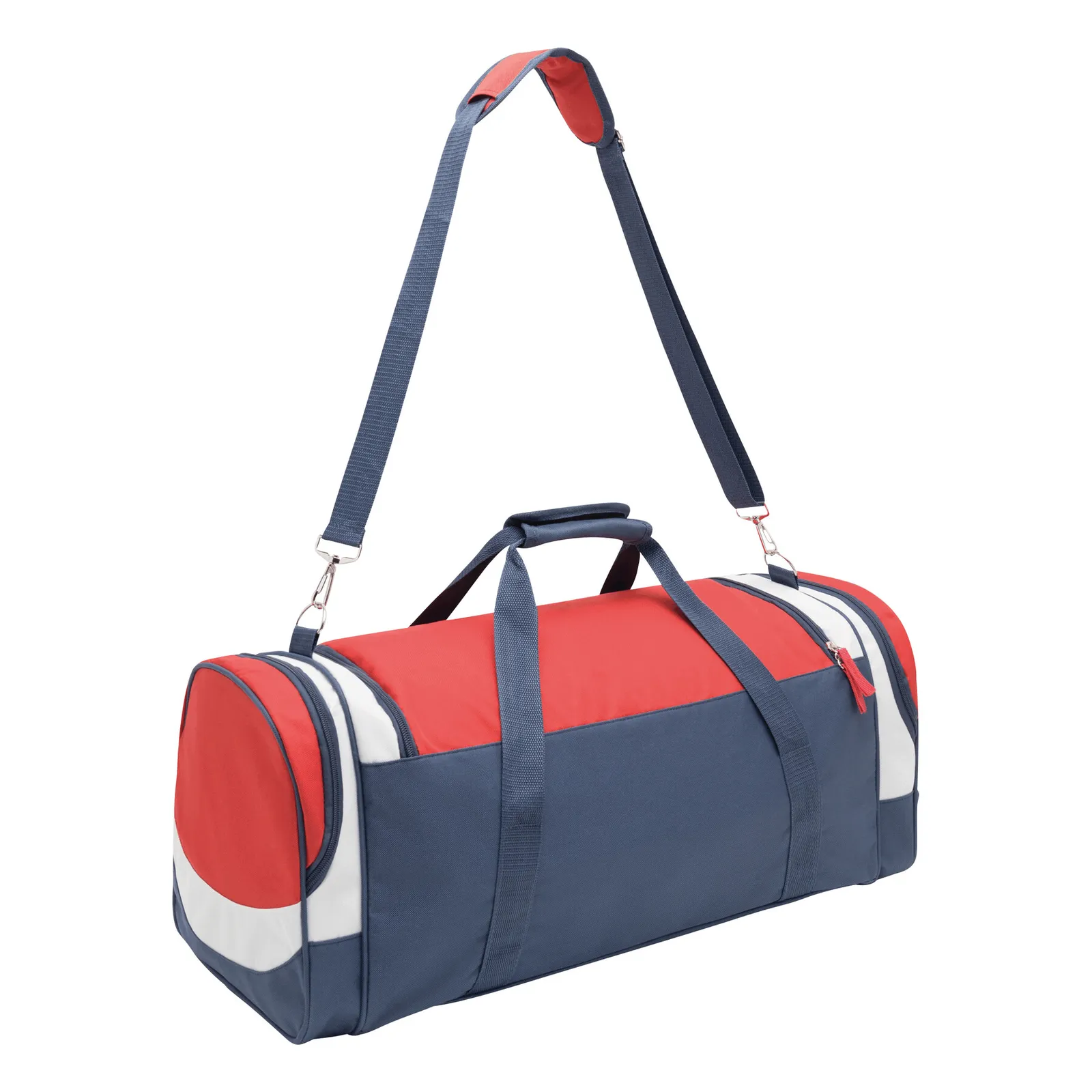 MARINA GYM - Sporttasche blau, rot, weiß, blau, rot – Bild 2