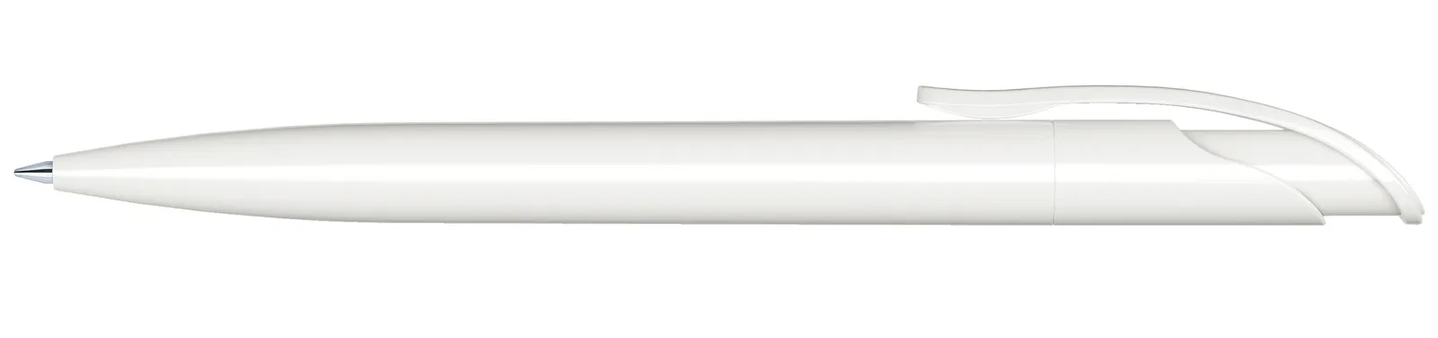Challenger Polished Druckkugelschreiber, Weiß – Bild 4