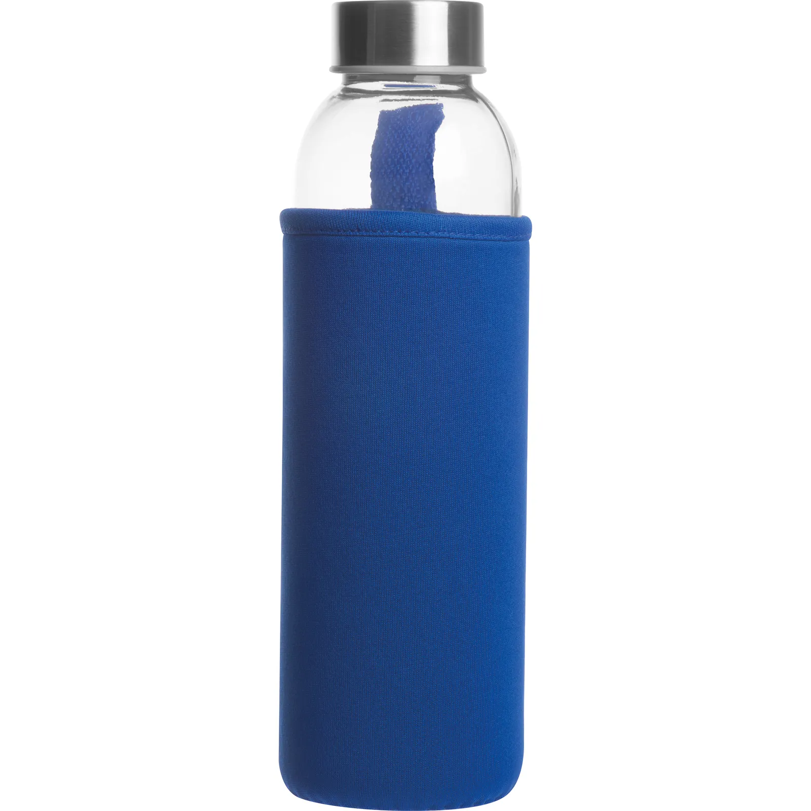 Glasflasche Klagenfurt, blau – Bild 5