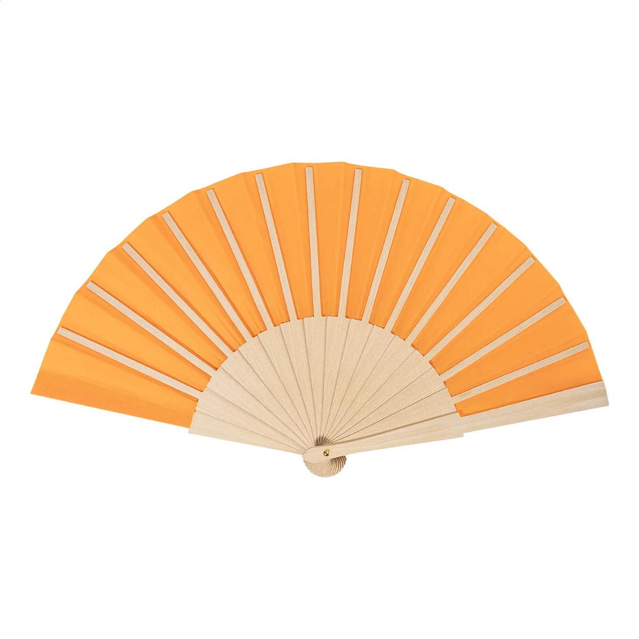 RPET Handfächer Solana, orange – Bild 3