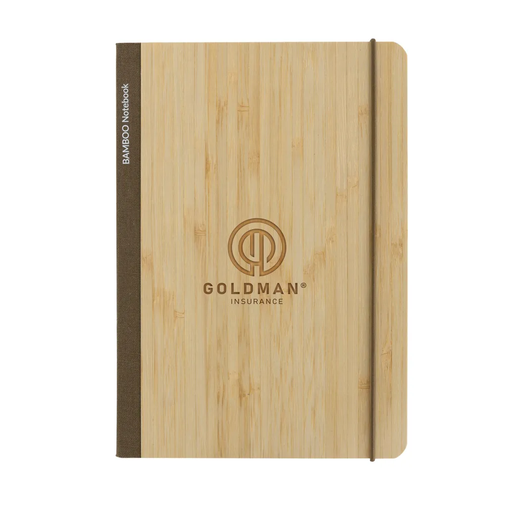 Scribe A5 Notizbuch aus Bambus, braun – Bild 5