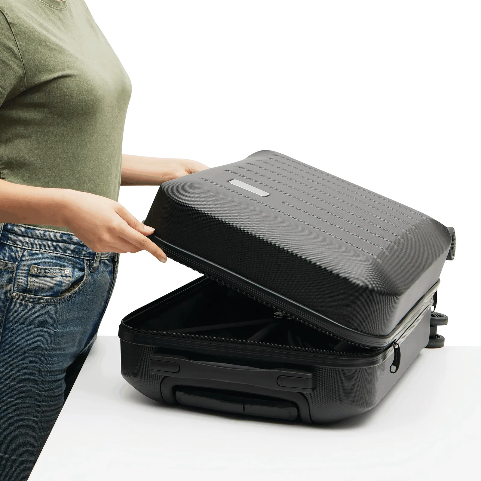 LUCCA - Trolley-Bordcase, schwarz – Bild 13