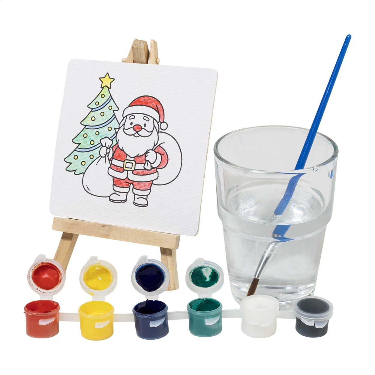 Weihnachtsmalset Malajul, natur, mehrfarbig – Bild 3