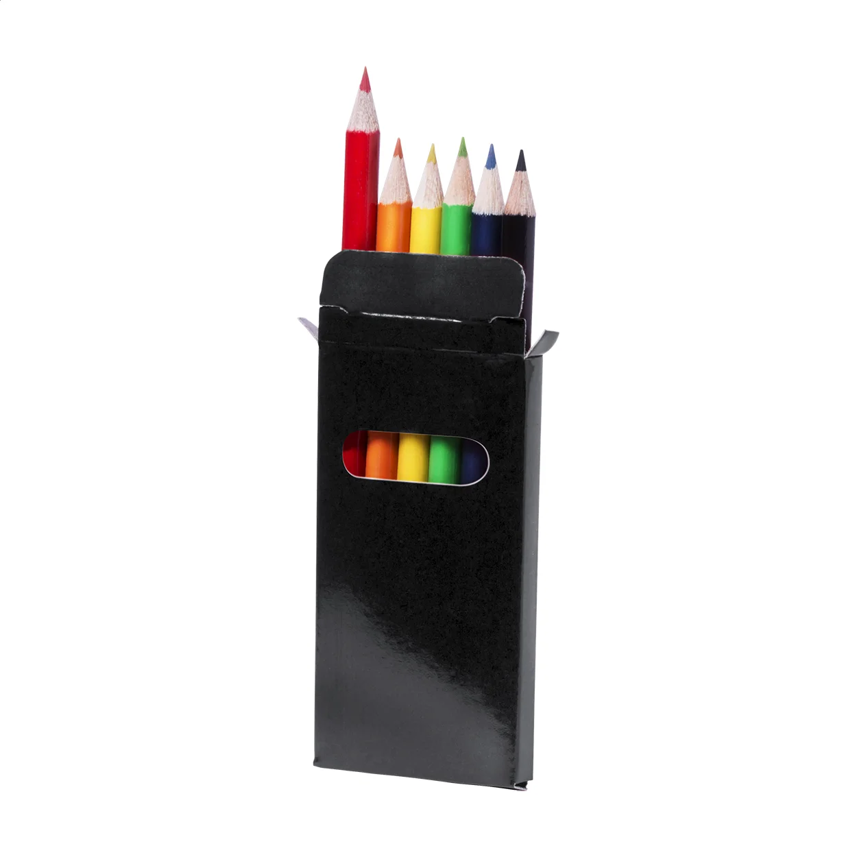 6-tlg. Buntstifte-Set Lionni, schwarz – Bild 2