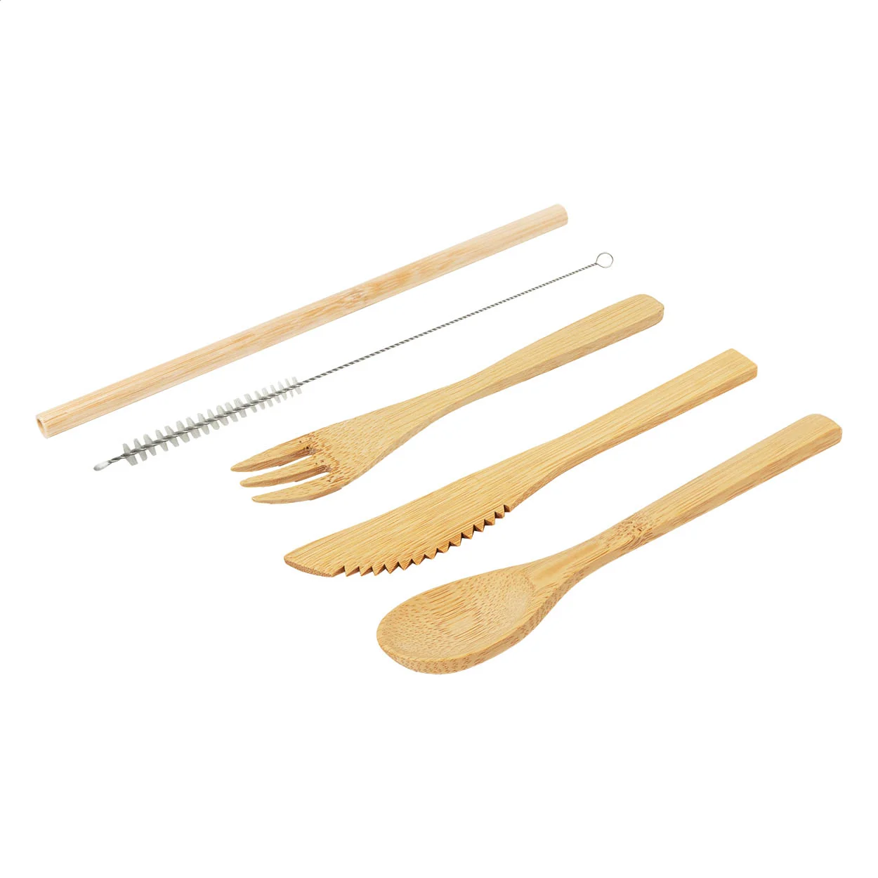 Besteck-Set Rollery, natur – Bild 9