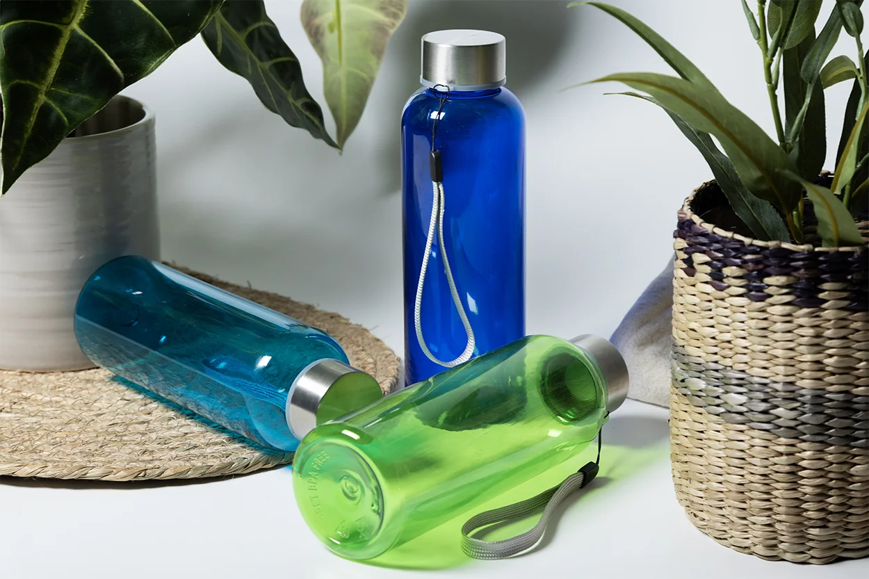 RPET-Sportflasche Pemba, blau – Bild 5