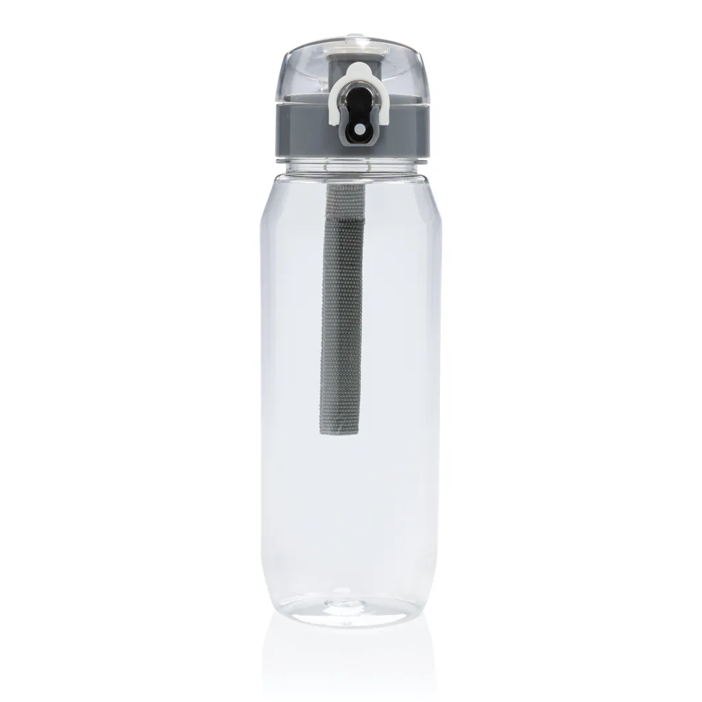 Yide verschließbare Wasserflasche aus RCS rec. PET, 800ml, transparent – Bild 2