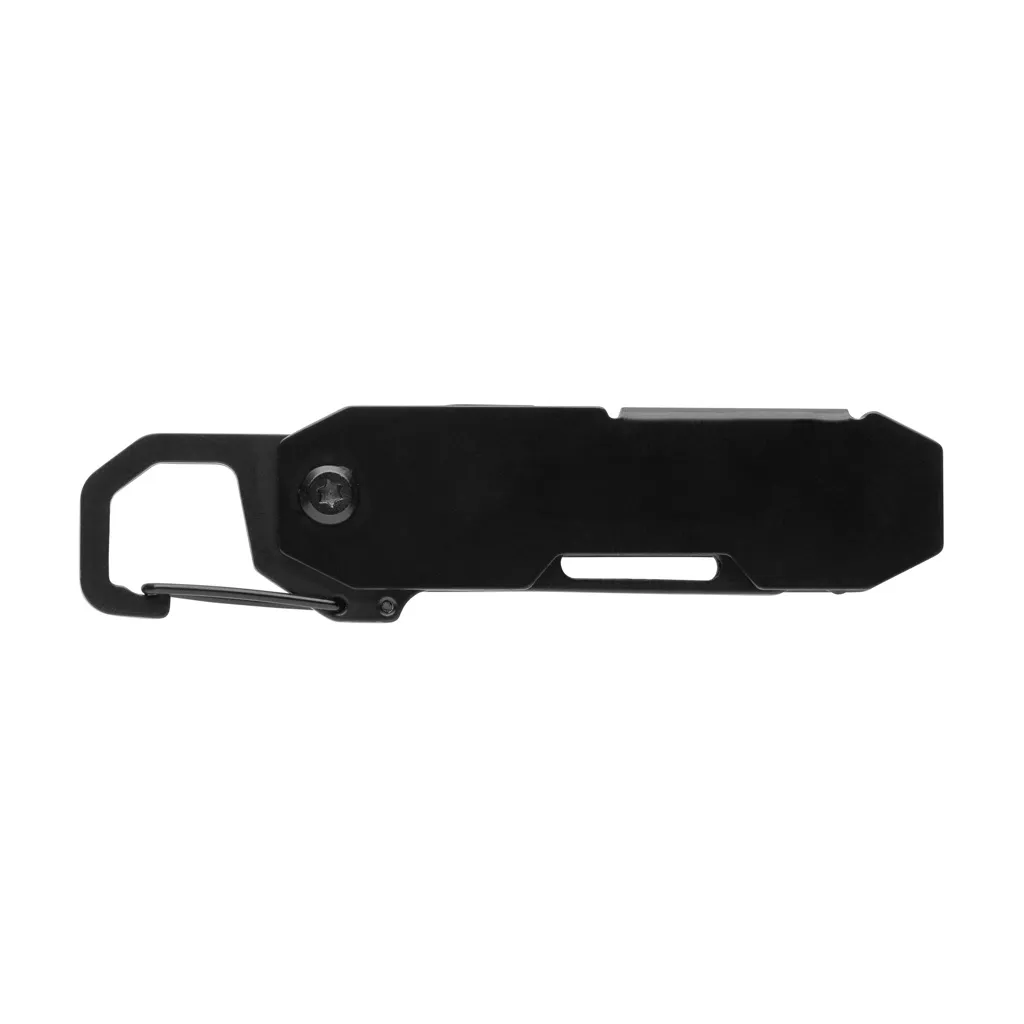 Gear X faltbares EDC-Werkzeug mit Kartonmesser & Karabiner, schwarz – Bild 5