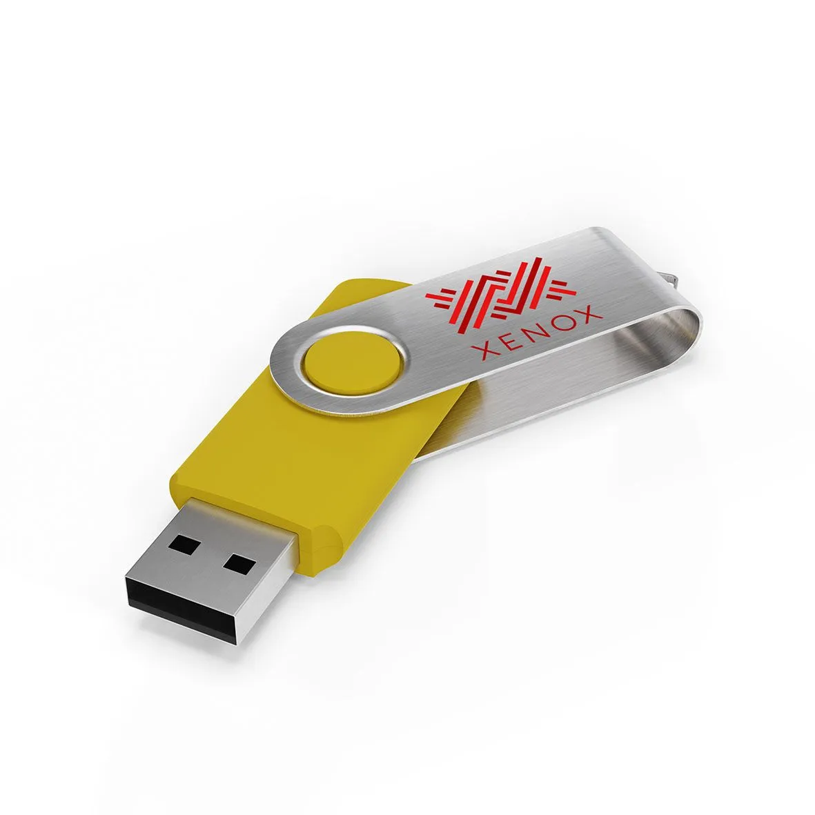 USB-Stick Twister, Gelb – Bild 2