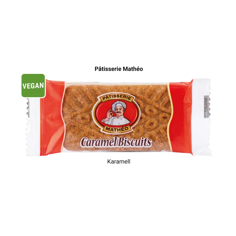 Werbekarte Midi, Pâtisserie Mathéo Caramell Biscuit – Bild 2