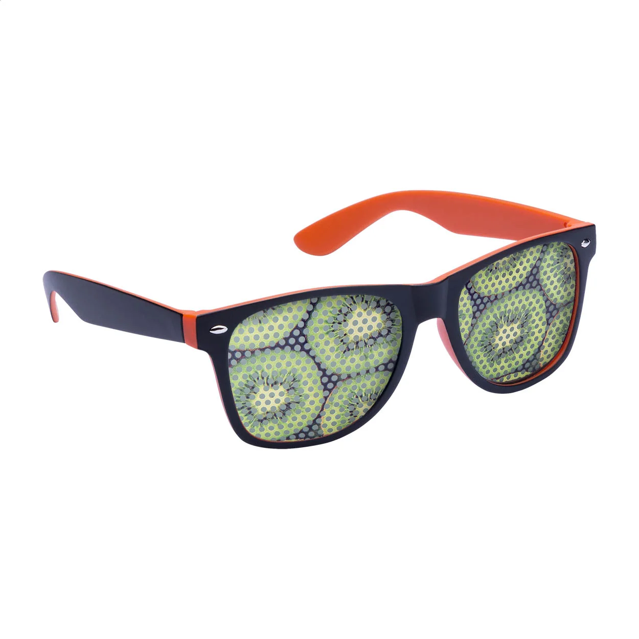 Sonnenbrille Noosa, orange, schwarz – Bild 4