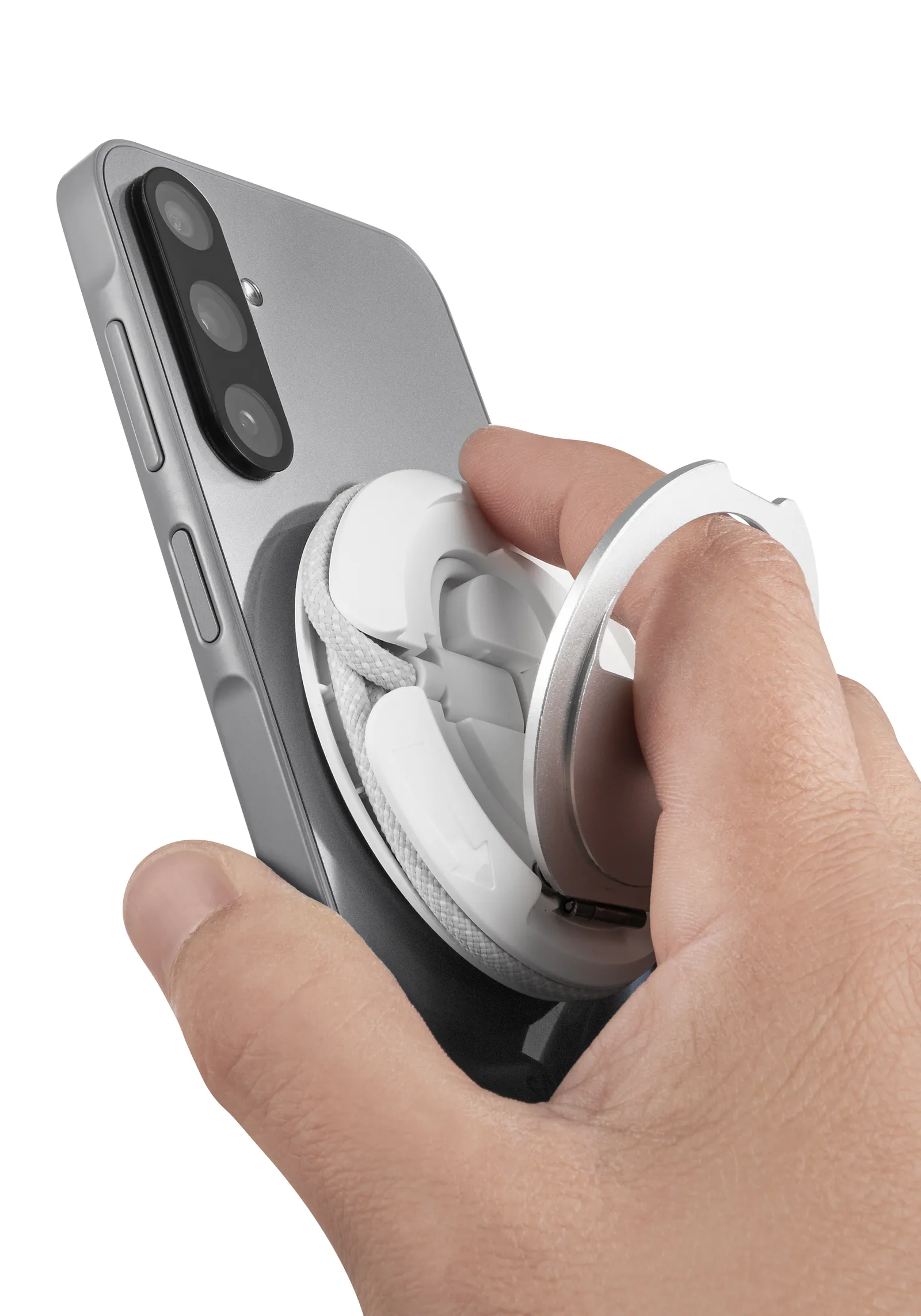 Magnetischer Wireless Charger "BusinessFlexCharger", weiß – Bild 3
