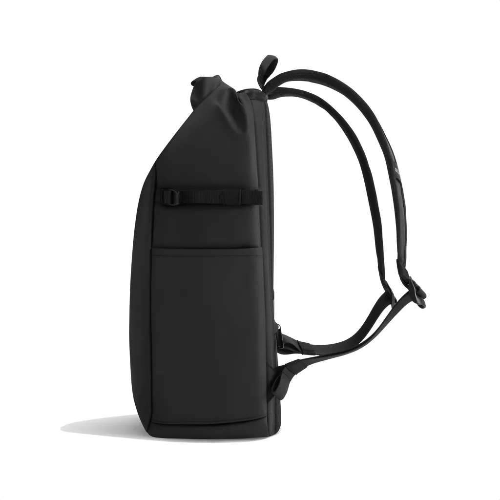 Urban wasserabweisender Anti-Diebstahl Rucksack, schwarz – Bild 3