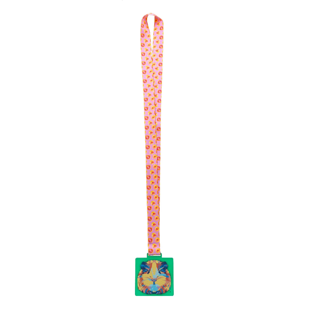 Individuelle Medaille Subdal Colour Square, grün/transparent – Bild 2
