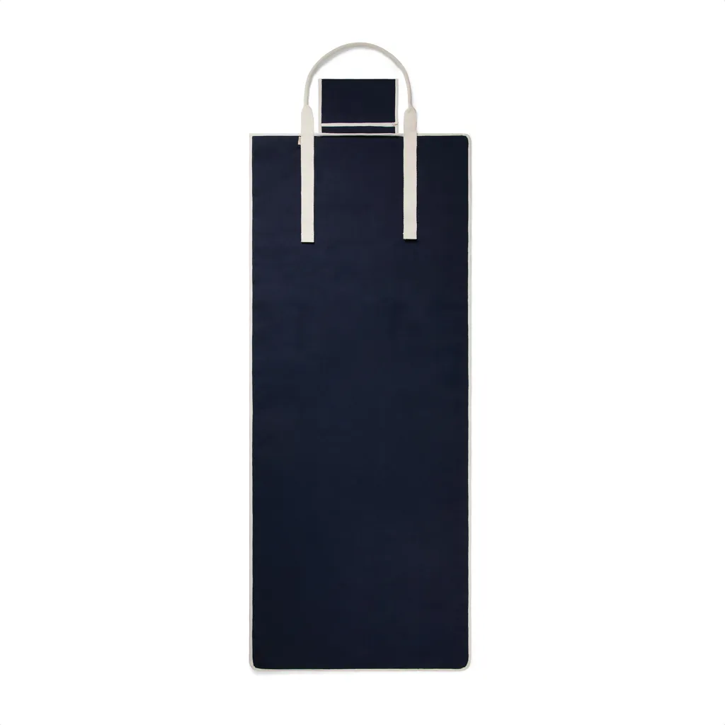 VINGA Volonne AWARE™ Strandmatte aus recyceltem Canvas, blau – Bild 2