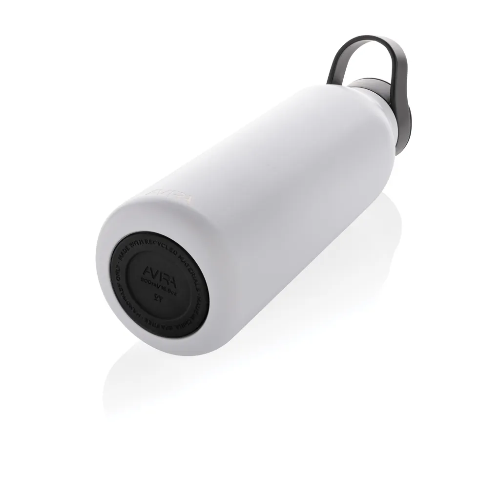 Avira Ara RCS Re-Steel Fliptop Wasserflasche 500ml, weiß – Bild 7
