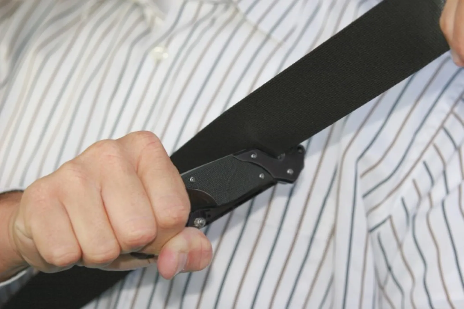 Rettungsmesser "CompactSecurity" schwarz, schwarz – Bild 3