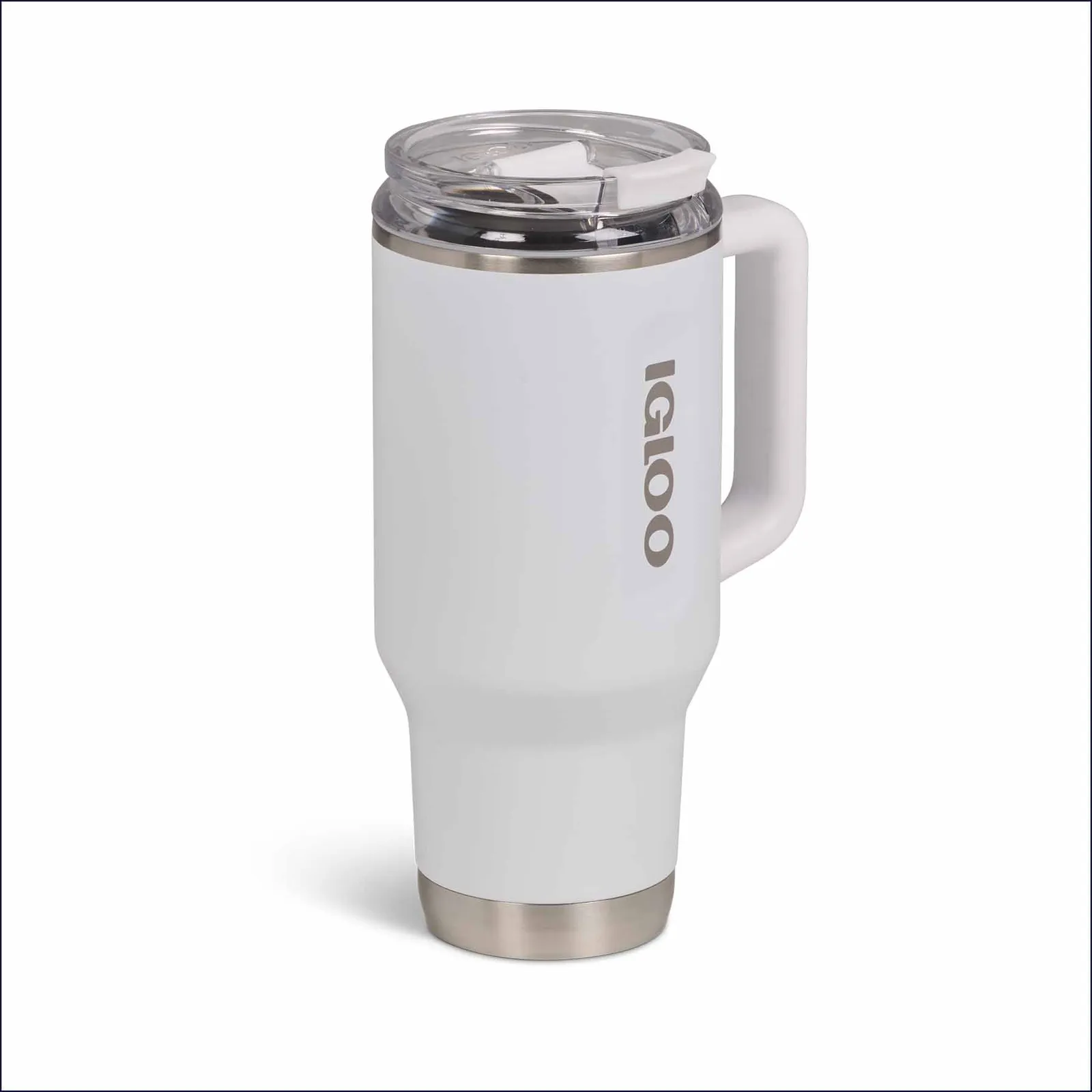 Igloo Flip n Sip Reisebecher, Weiß – Bild 13