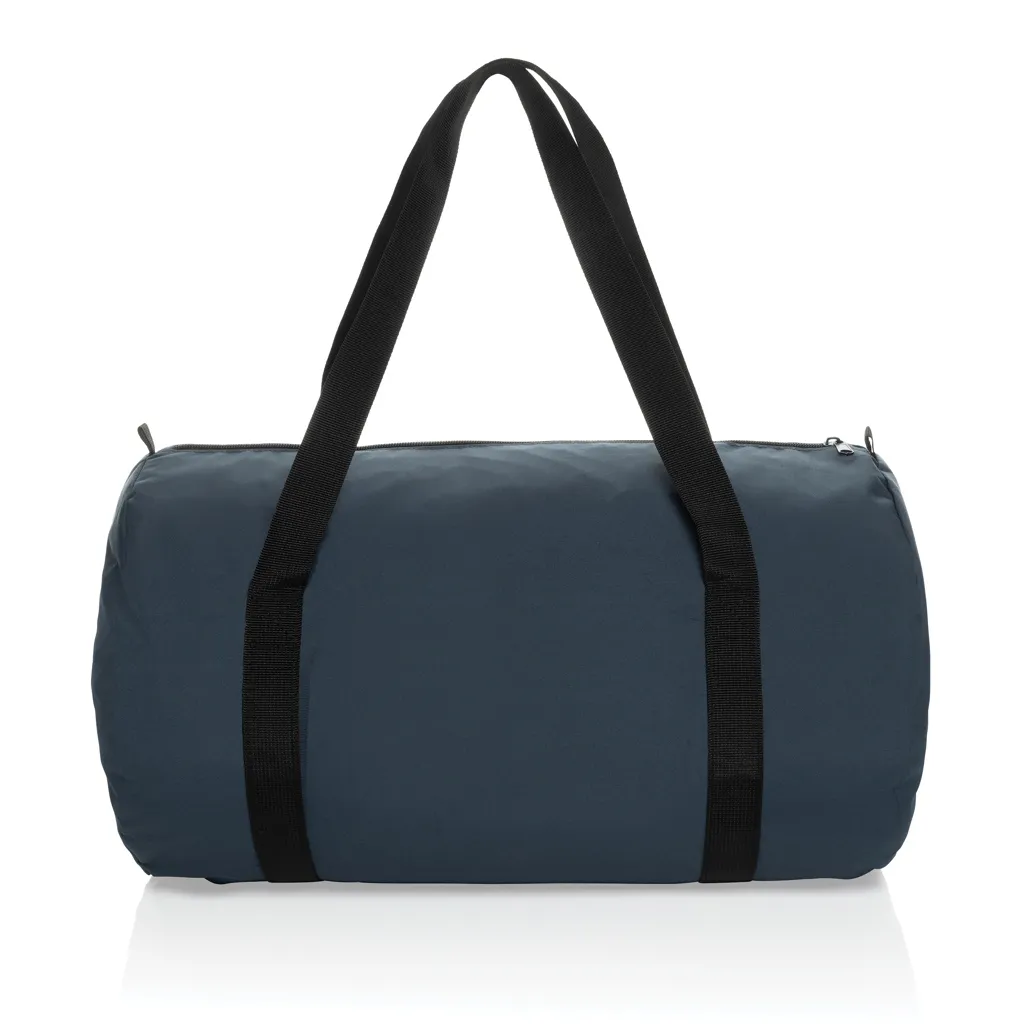 Dillon AWARE™ RPET faltbare Sporttasche, navy blau – Bild 2