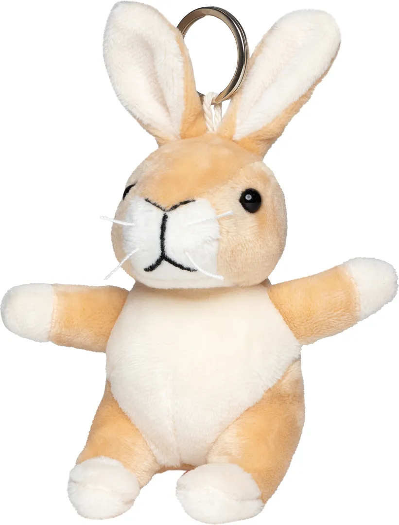 Schlüsselanhänger Hase, creme – Bild 2