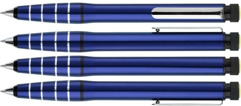 2in1 Drehkugelschreiber blau, blau – Bild 2