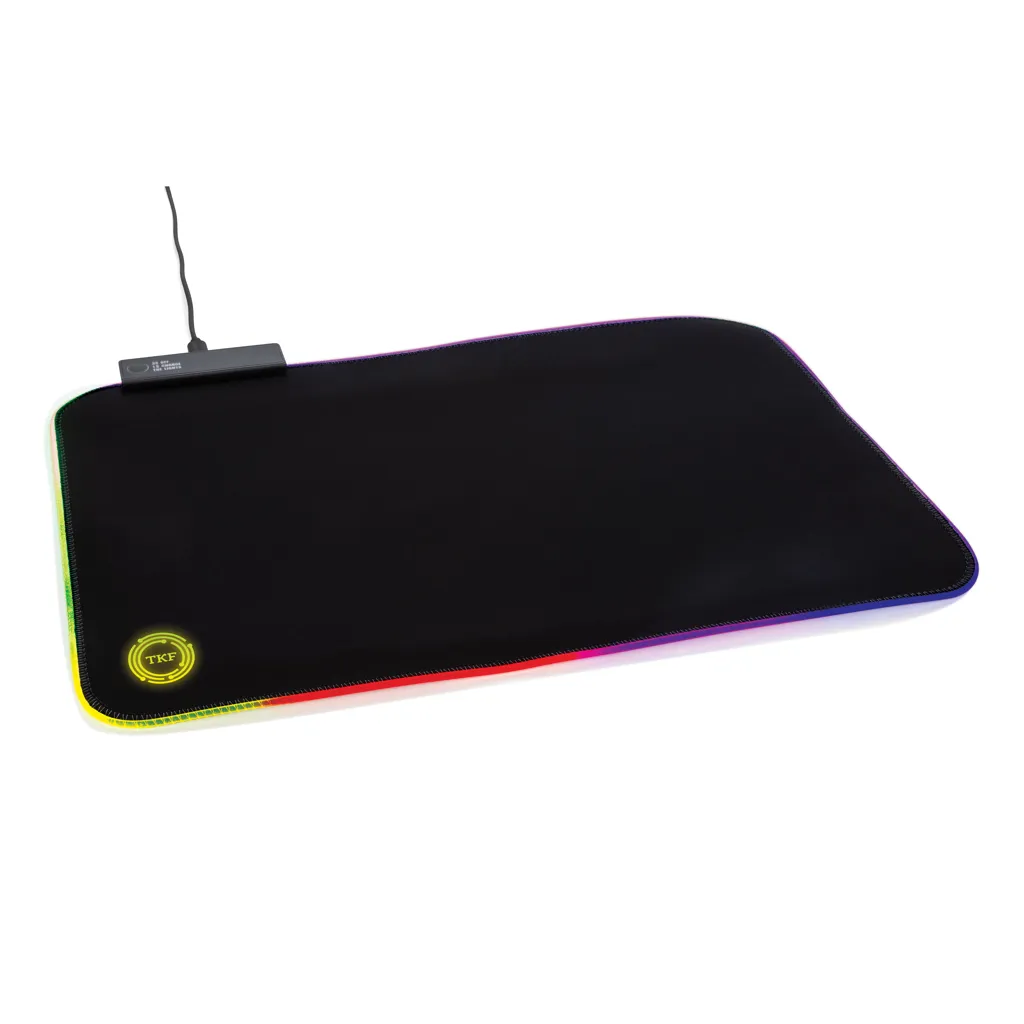 RGB Gaming Mauspad, schwarz – Bild 12
